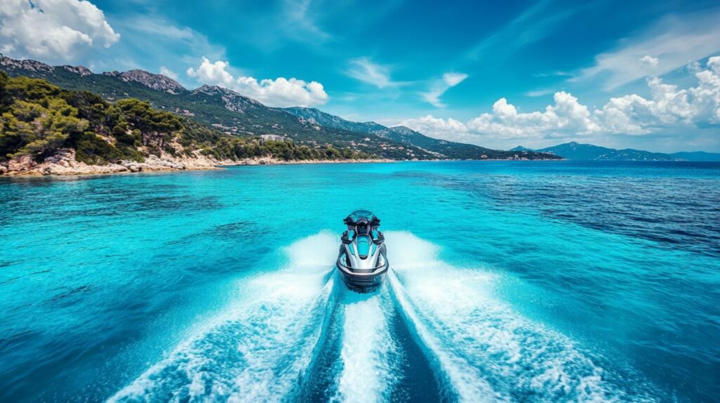 Jet ski en Córcega en Porto Vecchio: ¡dirígete a Jet Liberty! para vivir tu primera aventura acuática